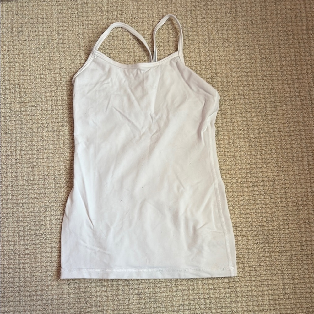 Girls Vivva white tank top, size 10!!!